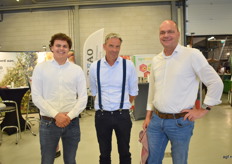 Vincent en Joop Vernooij van Staay Foodgroup op bezoek bij neef Jan Vernooij van Agrofresh