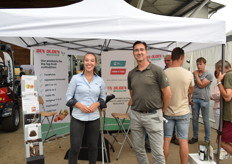 Anouk van Hees, Raymond Notermans van Den Ouden Grow Solutions (vh PHC en Ferm O Feed)