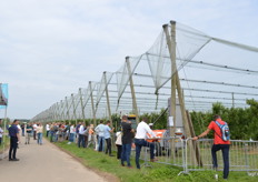 De demonstraties werden in de ochtend goed bezocht!