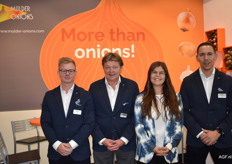 Tim van Haandel, René Vanwersch, Laila Rghif en Jordy Calatayad y Monge van Mulder Onions.