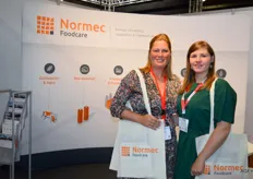 Manuella van Rijmenant en Céline Dewitte van Normec Foodcare.