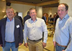 Dirk Declercq, Davy Cool en Marnix Vanackere van REO Veiling.