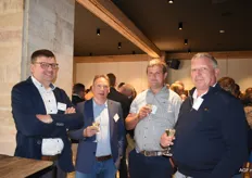 Johan Magnus, Wim Vertommen, Karel Bosschaerts en Koen De Wit (BelOrta)