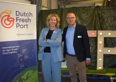 Astrid Aarts en Gertjan Verstoep van Dutch Fresh Port