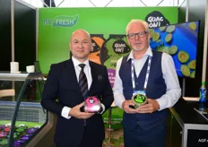 Jaap den Engelsman en Dave Sijogo van RV Fresh Foods. Binnenkort met hun clean label guacamole verkrijgbaar in meer dan 16 landen.