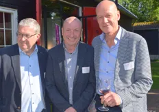 Luc Vanoirbeek (Algemeen secretaris bij Verbond van Belgische Tuinbouwcoöperaties),  Maarten de Moor van Lava en Ton van Daalen van Oxin Growers