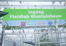 Het Fieldlab Glastuinbouw, dat gisteren officieel geopend werd.