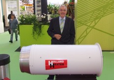 Gilbert Keller van Holland Heater levert zijn product steeds meer in het buitenland