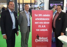 Ronald Nagtegaal, Volker van Vuurde en Johan de Jong presenteerden op de Horti Fair een nieuw PLAN van aanpak