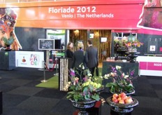 Grote stand voor de Floriade