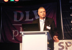 Willem van Eldik van DLV en mede organisator van het congres