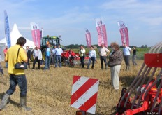 Demo's met strohakselen en niet kerende grondbewerking