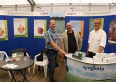 Hans Thur, Ed Vermorken en Philip Buijck van Syngenta