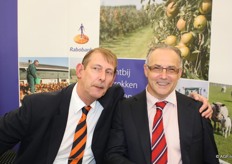 Andries Lindenberg en Gerard Krakeel van Rabobank