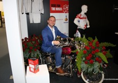 Last but not Least. Stefan Stolk bedankte de glastuinbouw voor het megabedrag dat was opgehaald met de Ride for the Roses