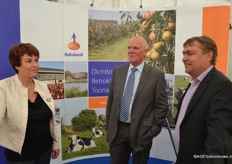 Annelies Moerland, Leo temmerman en Adri de Ree van Rabobank Oosterschelde