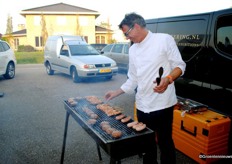 Er werd goed geroosterd op de barbecue.