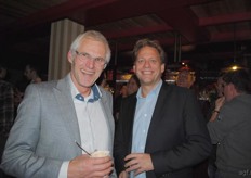 Piet Pannekeet (Yasa) met Rene de Vos (Viscon)