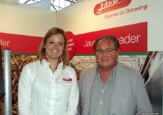 Cindy van Nobelen and Cees Bouwmeester of Javo.