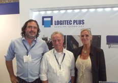 Mark van der Zande, Jacques Bakker and Desiree van Delft of Logitec Plus