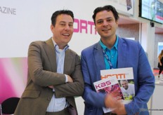 Martijn Haas and Hans van Renssen, Tuinbouw Communicatie (Hortibiz)