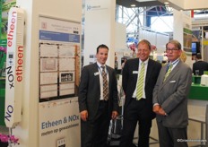 Gertjan Bosman of EMS with Kees van Paassen and Jan Snoep, Sercom