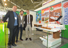 The team from Simonetti; Mercurio Gerardo, Alessandro Pasqualato and Roland Pereira.