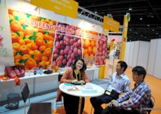 David Wang van Nanfeng Weihong Fruit Industry