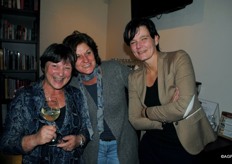 Liesbeth met Ariadne Vogel en Dorothea Claassen