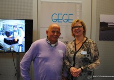 Hans van Asseldink en Maritha van Berlo van GEGE Machinebouw bv.