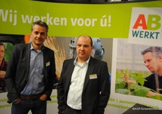 Rien Raymakers en Paul Palmen van AB Werkt.