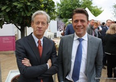 Financieel directeur Ari Franken en commercieel directeur Leon Litjens