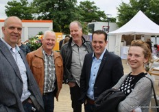 Lauran Geurts, Gerard Peeters, Hans Nabbben, Rob en Iza Van der Beuken