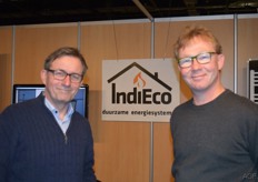 Sjaak van der Linden van IndiEco en collega van ITB Boxmeer.