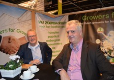 Ted van Heijningen en Lies van Geest van Growers for Growers.