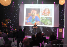 Kinderen houden van groente, stelde Gees van Asperen - maar hoe zorg je dat ouders weten hoe ze aan te bieden? Met workshops, onder andere.