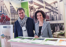 Mauro Benvenuto and Chiara del Ministro of HTE.