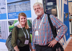 Horticultural recruiters Rebecca and Wim Geurts.