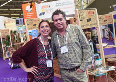 All the way from Costa Rica; Renee Snijders and Ed Smit of Jungle Talks and Nethwork.