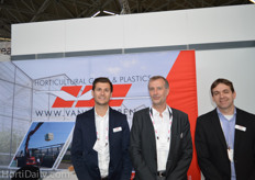 Steven Adriaense, Rudi van Looveren and Toon Thijs of Van Looveren Horticultural Glass & Plastics