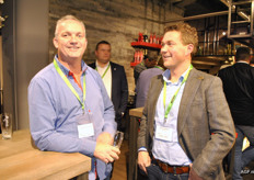 Henk ten Hoeven (Univeg) en Joost Looijmans (Contonics)