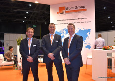 The BOM Group team: Ton Versteeg, Martin van Zeijl and Mike Vermeij