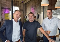 Ruud Vlottes (Huisman Scherming), Joop Alsemgeest en Johan van Veldhoven (Wooning Orchids)