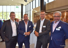 Jorg Pretzl, Hans-Jurgen Kirsch (Bunting), Ferry Aarse (Valstar Holland) & Stephan Weist, REWE