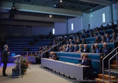 Het gloednieuwe Rabotorium - niet toevallig gesponsord door de Rabobank.