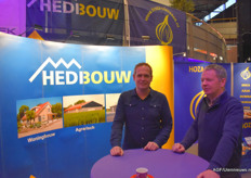 Jeroen Hetsen van HediBouw samen met Kees van Leeuwen