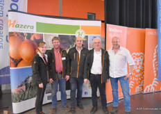 Hazera Seeds of Growth v.l.n.r.: Katinka Kristelijn, Hein Molenkamp, André Boot, Theo Driessen en Frank Druyff.