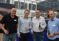 Felix Pinzger (Valstar Holland), Martin van Rest (Valstar Holland), Cock Verbeek (Eminent) en Peter van den Berg (Eminent)