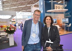 Martin Zuijderwijk and Cora Perez of Bioline AgroSciences