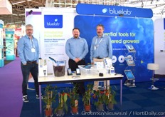 Scott Rusby, Rob SMit and Darren Gilbert of Bluelab